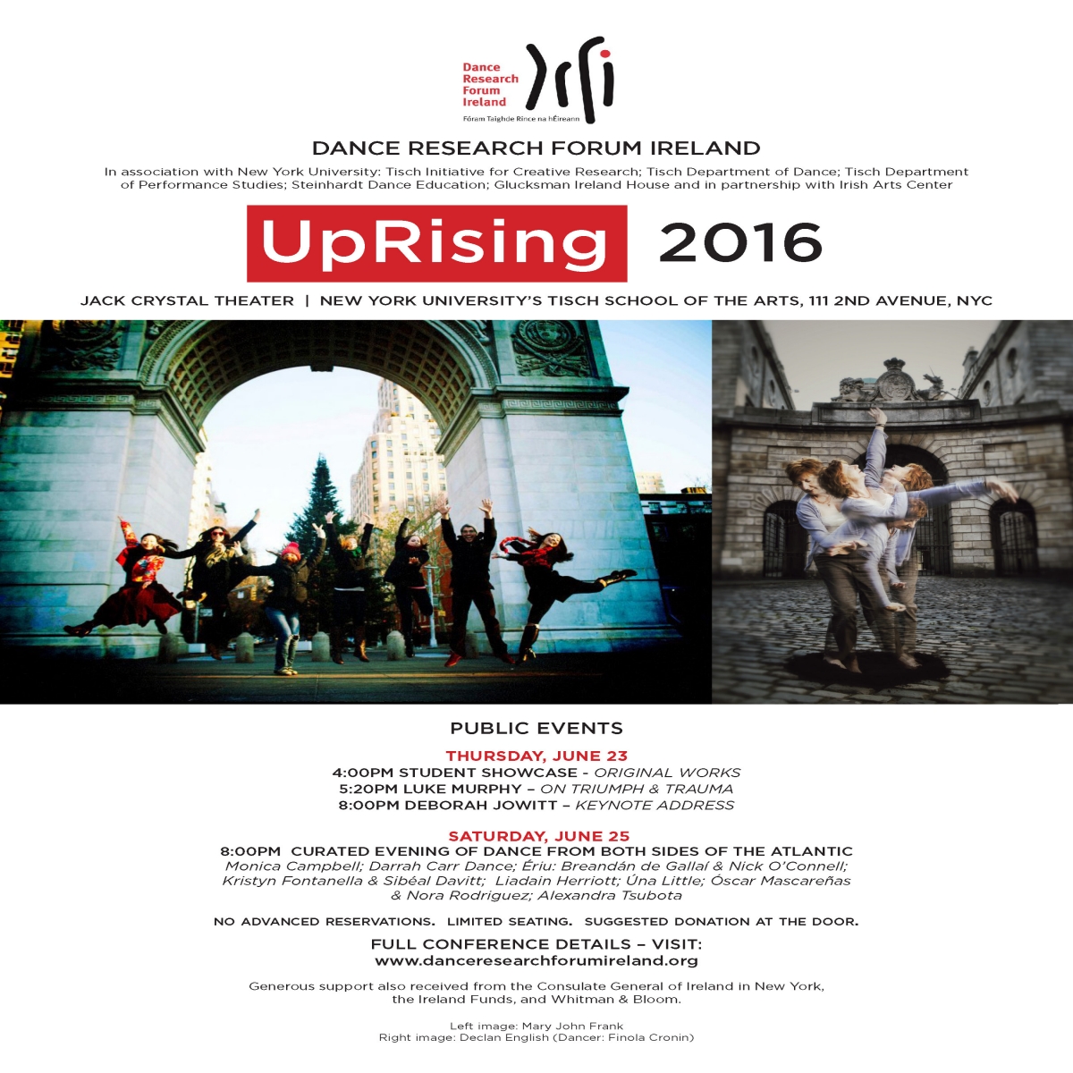 Dance Research Forum Ireland Conference 2016