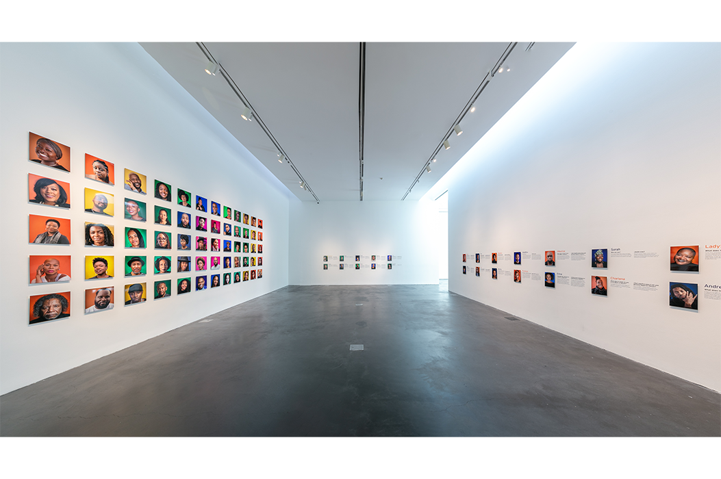 Black in Denver exhibition space