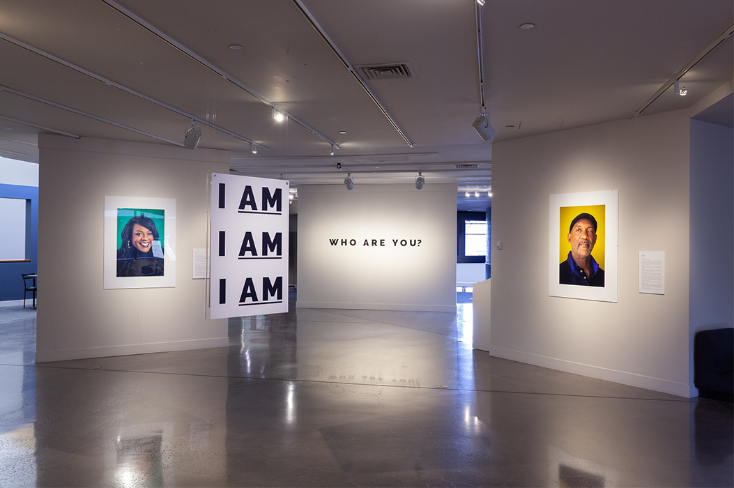 Black in Denver exhibition space