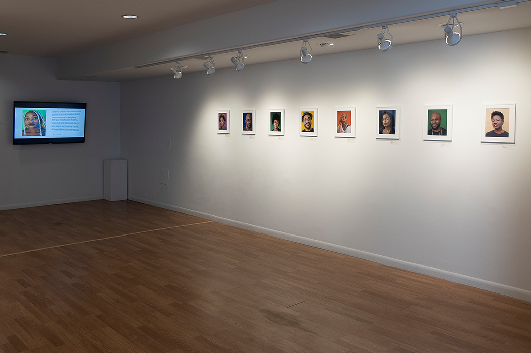 Black in Denver exhibition space