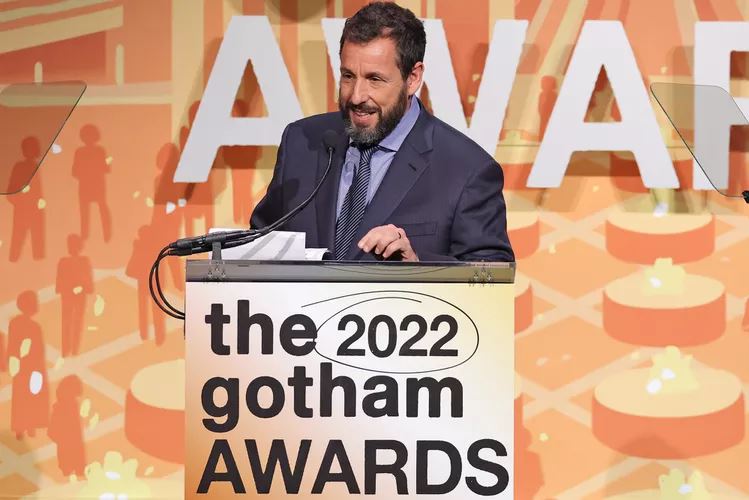 Adam Sandler '88 at the 2022 Gotham Awards