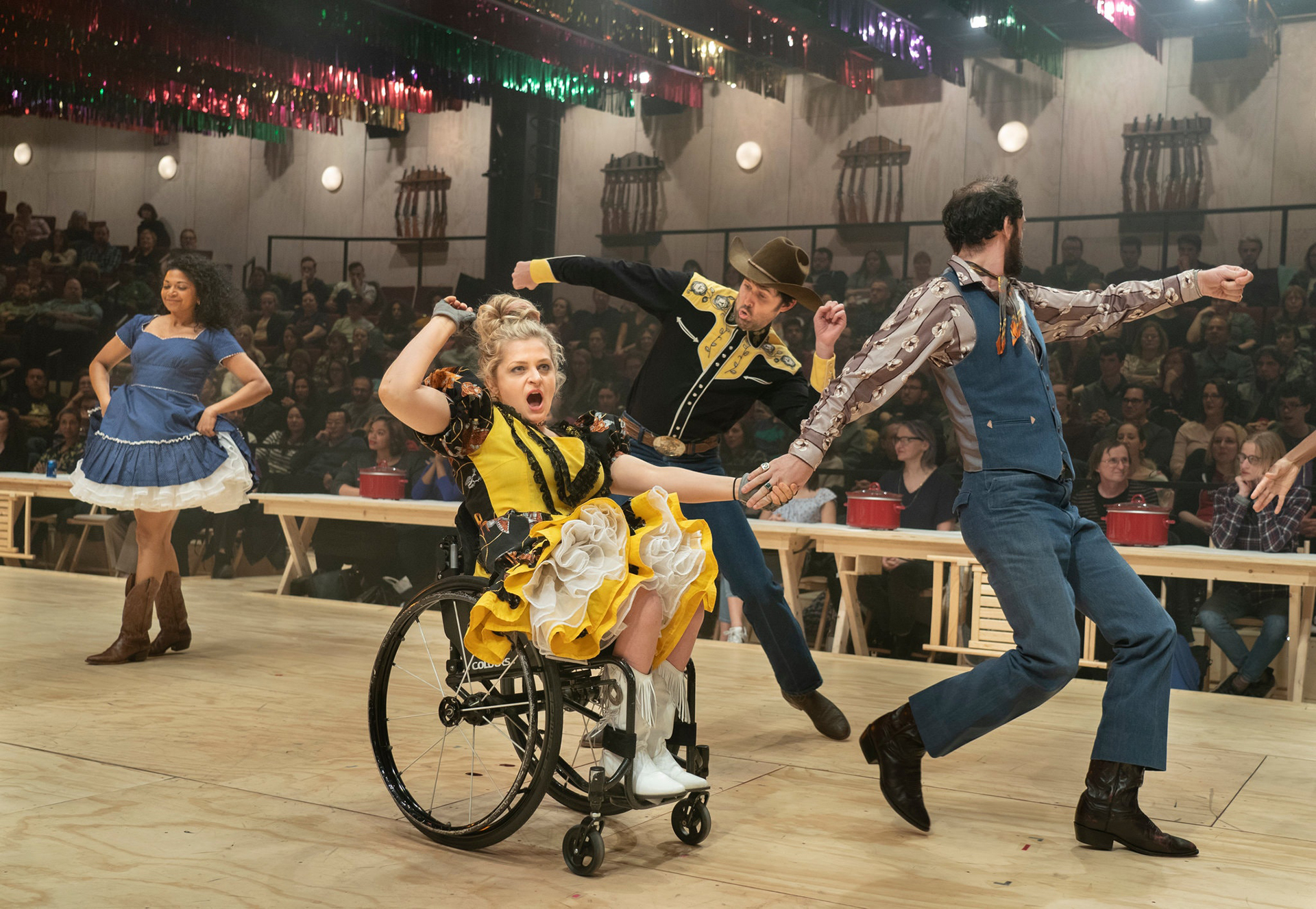 Ali Stroker '09 (BFA, Drama) as Ado Annie in "Oklahoma!"