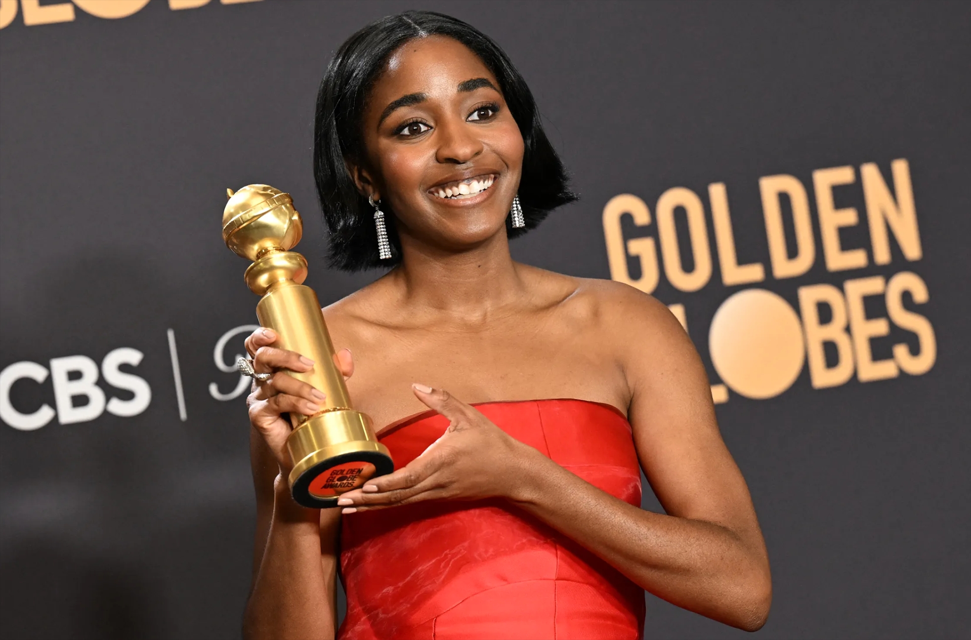 Ayo Edebiri ’17 (BFA, Goldberg Department of Dramatic Writing) | Photo by Robyn Beck/Getty images