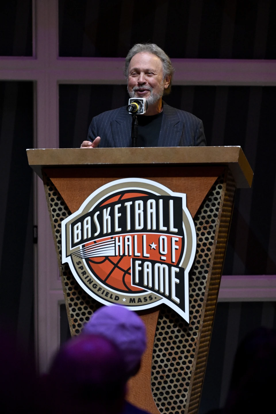 Billy Crystal at the Basketball Hall of Fame