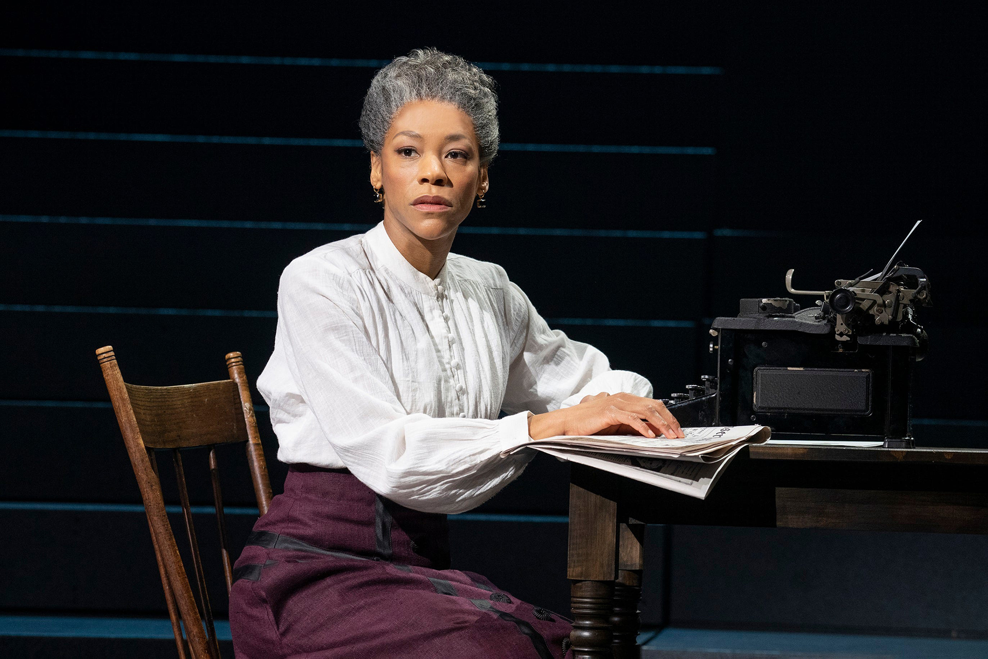 Ida B. Wells played by Nikki M. James ’03