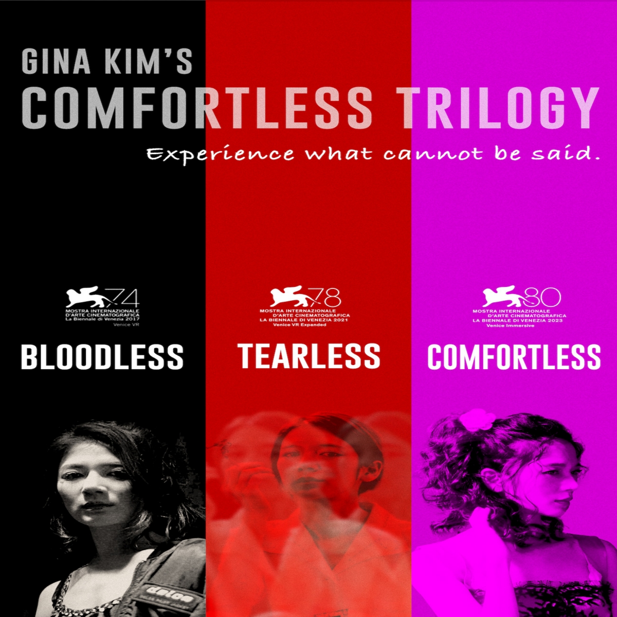 Poster for Comfortless trilogy