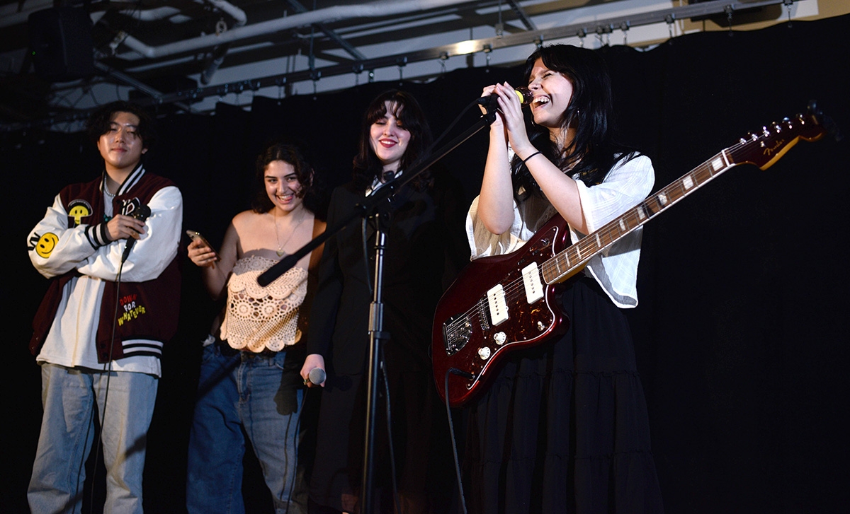 Student band performs