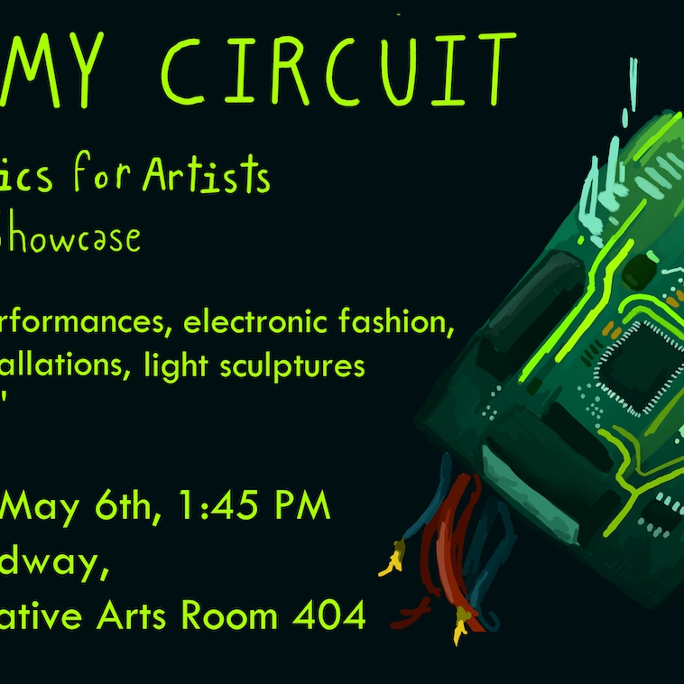 green circuit chip