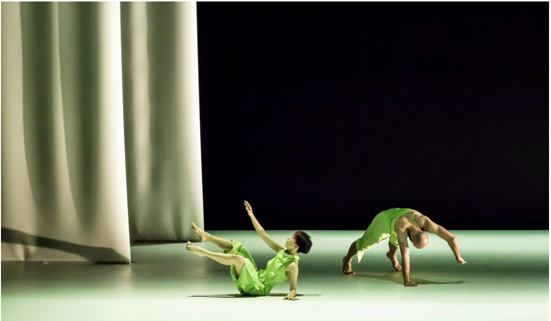 Photo of the company performing Netta's new work 