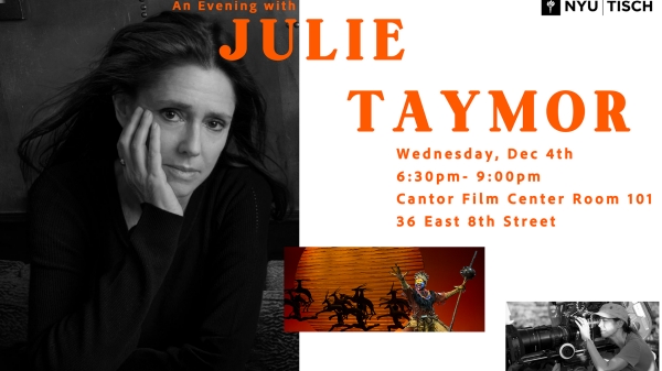 An evening with Julie Taymor