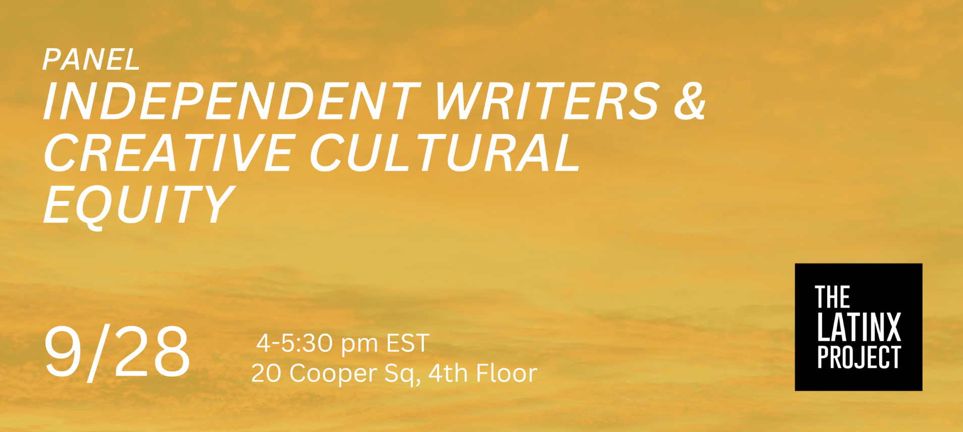 Independent Writers & Creative Cultural Equity