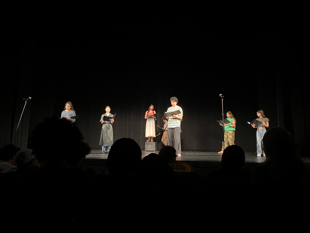 Tisch Drama Theatre Studies students launch the Iris Cantor Theater with a performance of Gertrude Stein plays -- one of many ways the department is activating the new venue.