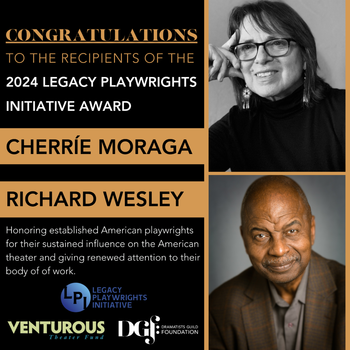 Richard Wesley Legacy Playwrights Award