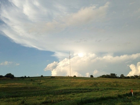 A scenic image of a rural landscape.