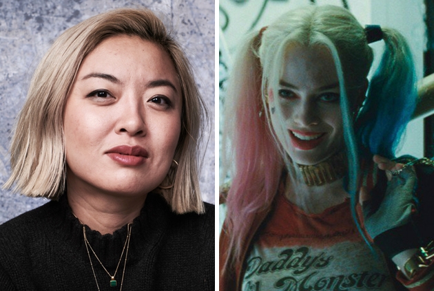 Cathy Yan and Margot Robbie as Harley Quinn; Courtesy of Deadline