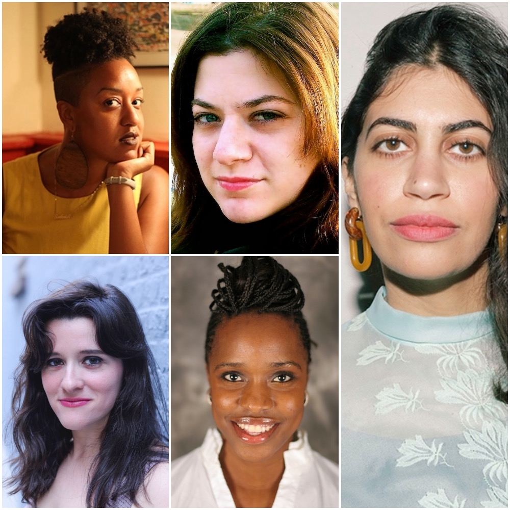 Clockwise from top left: Sontenish Myers, Melanie Schiele, Farida Zahran, Tamika Guishard and Dagny Atencio Looper.