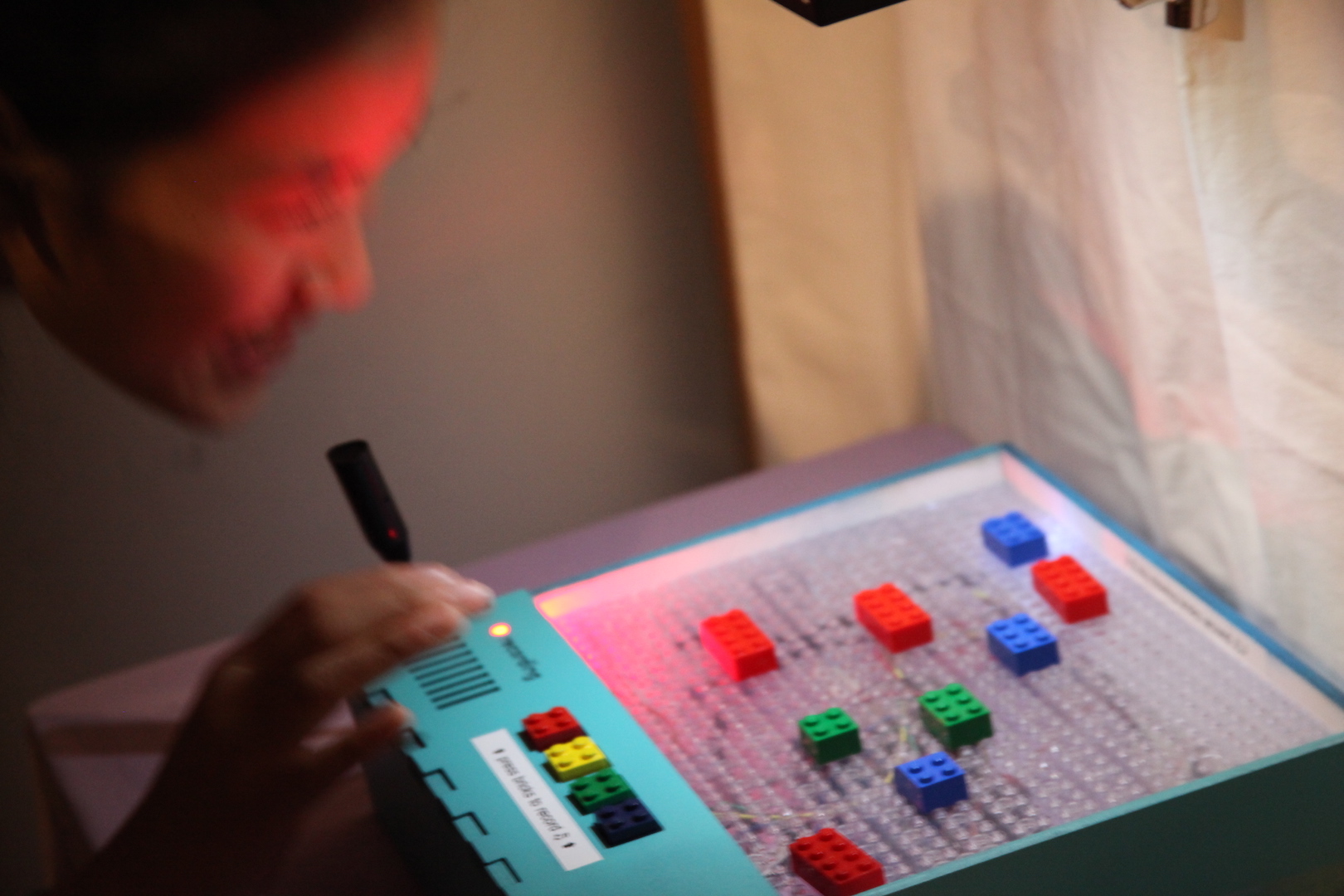 lego pieces placed on a board