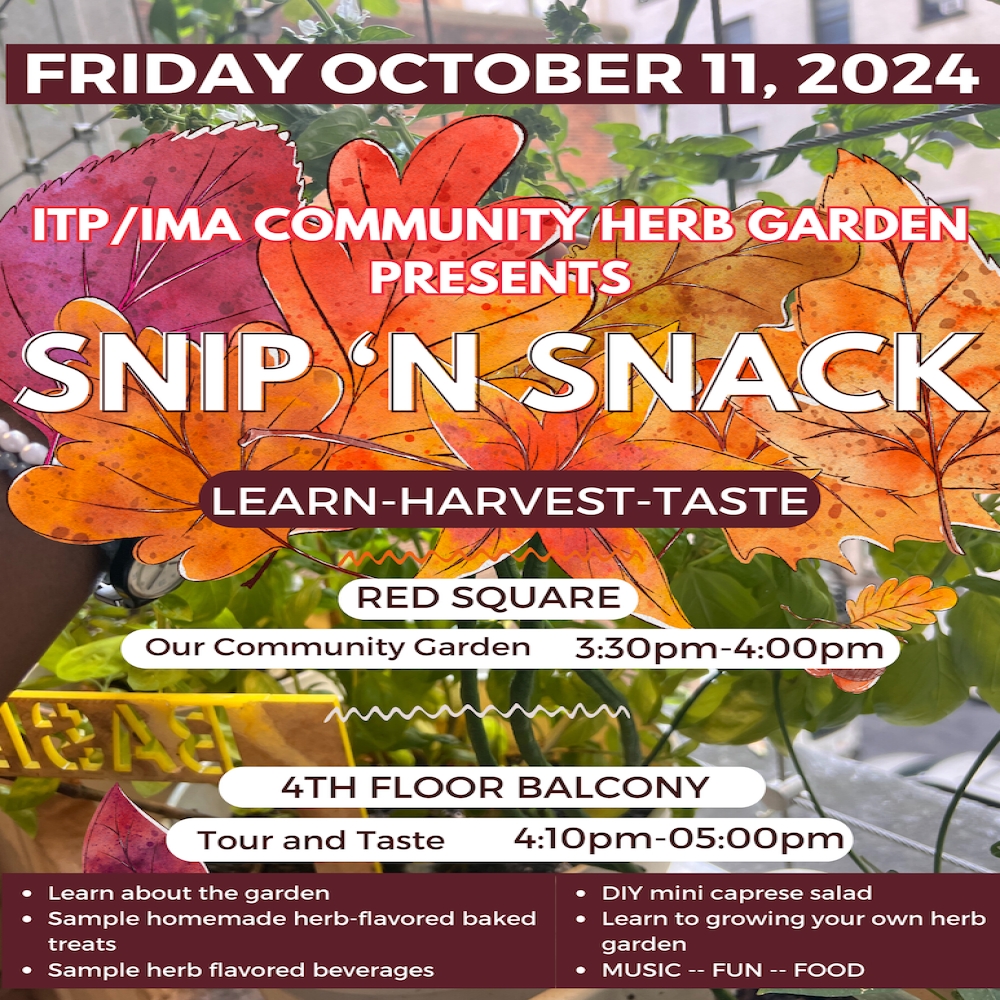 sip n snack poster