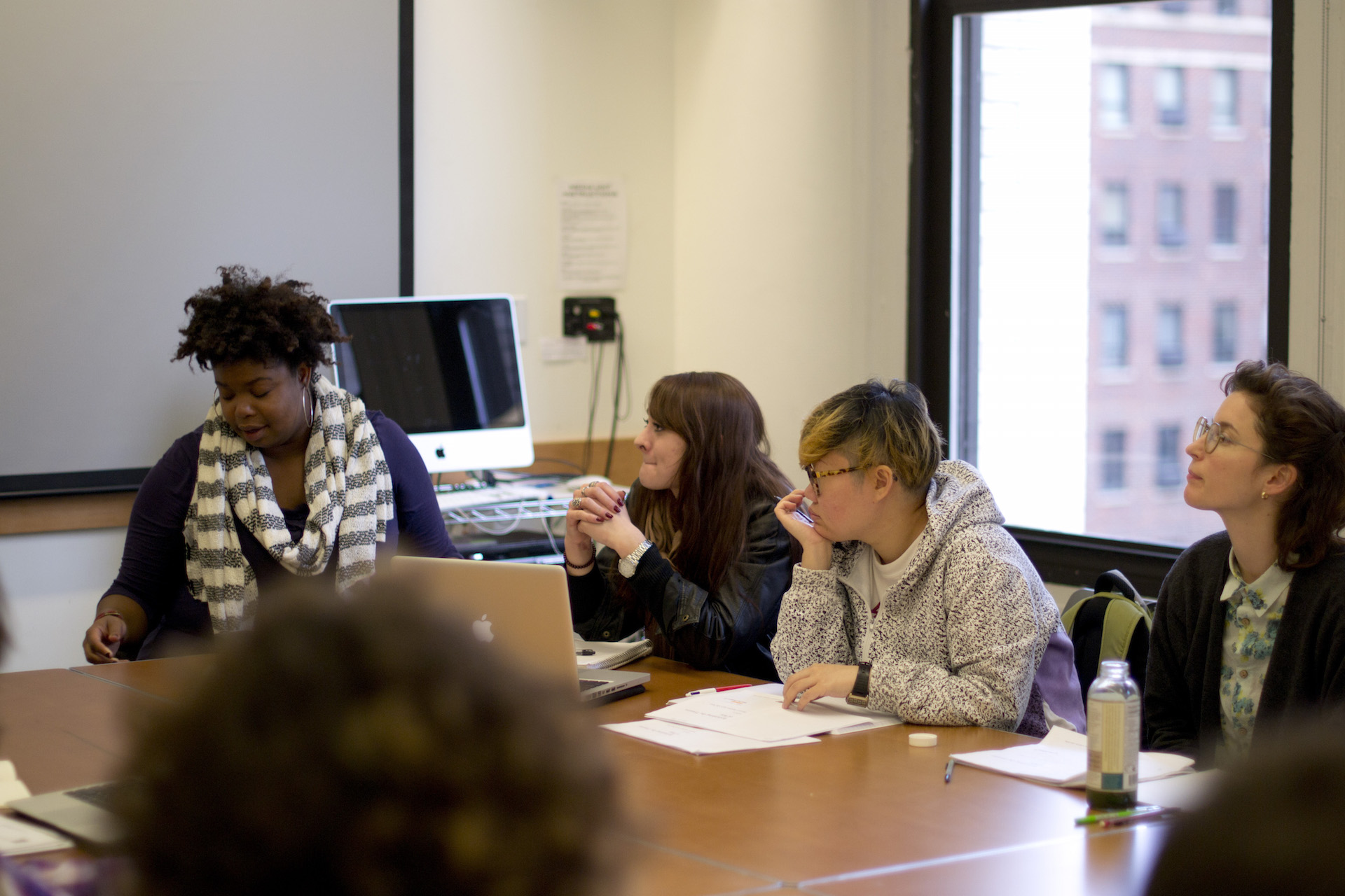 Performance Studies Students in the Classroom