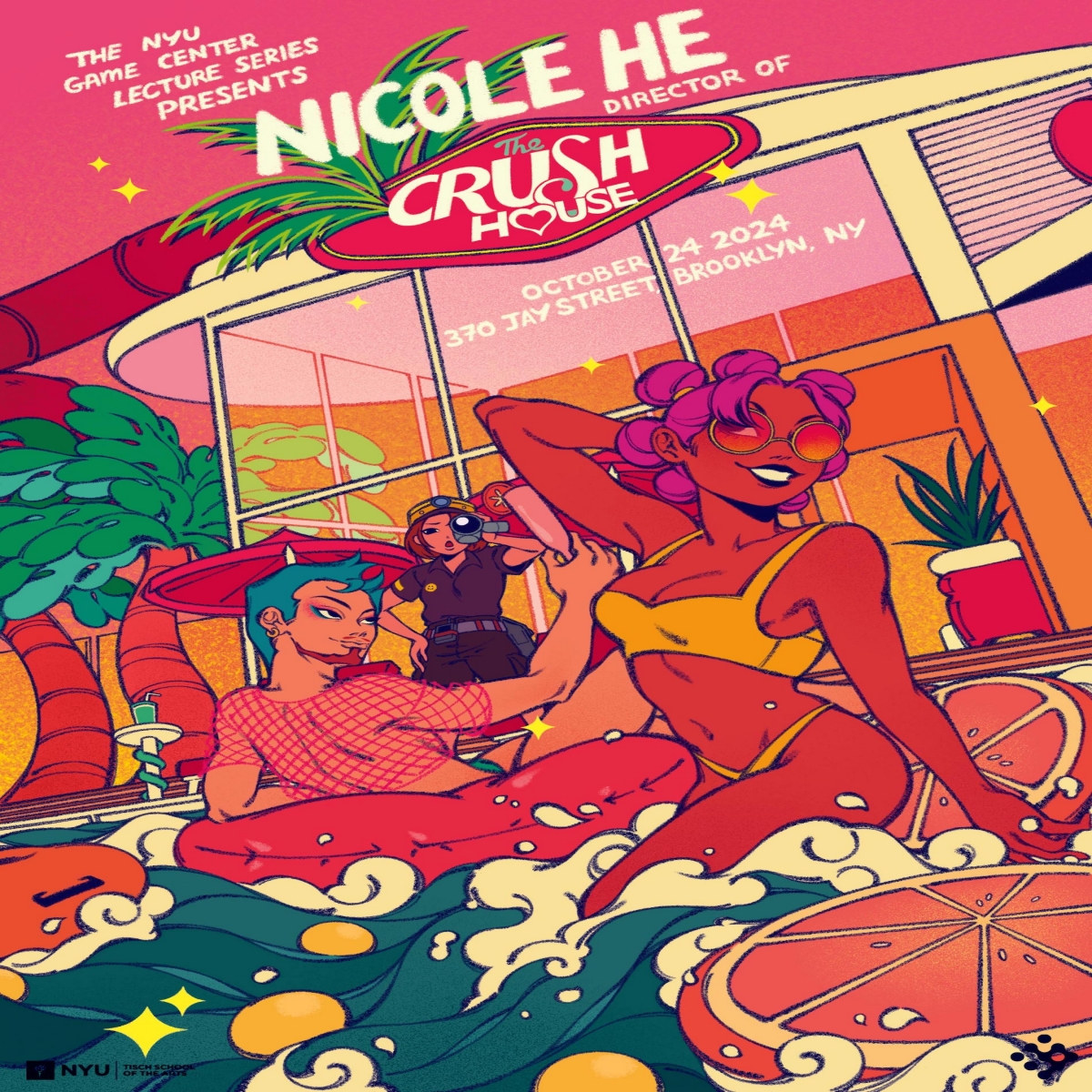 Nicole He Crush House poster